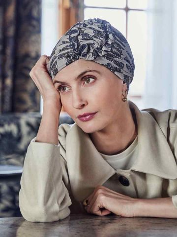 HocLotus Turban | Paisley Elegance