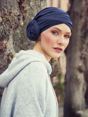 HocZuri Turban | Black Iris