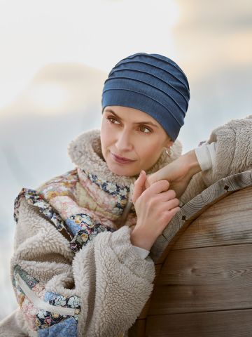 HocYoga Turban | Dark Blue Denim