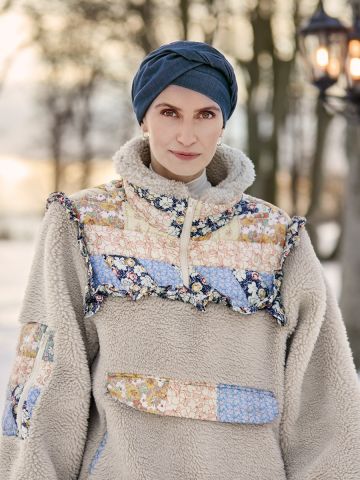 HocShakti Turban | Dark Blue Denim
