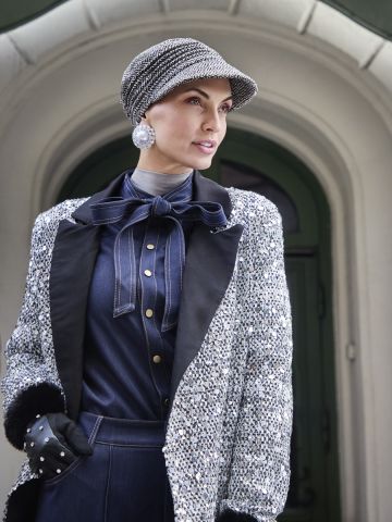 HocPandora Boho Cap | Vintage Tweed