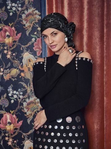 HocJuvela Boho Turban Set | Artistic Black