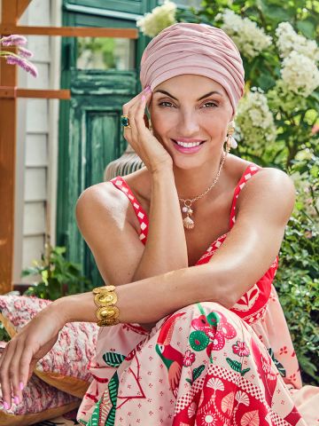 HocAria Boho Turban | Pearl Blush