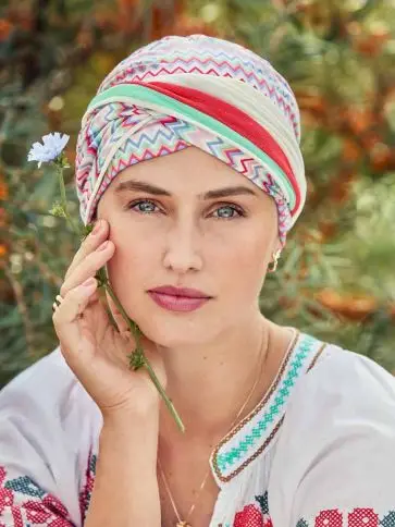  HocShakti Turban | Zigzag Vibes Bambus