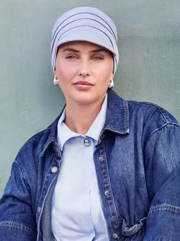  HocYoga Cap | Light Blue Melange Hut