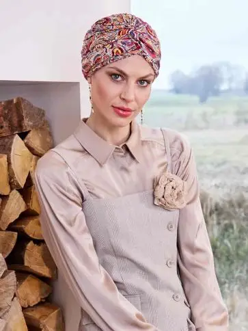  HocJoyo Turban | Moroccan Paisley Caretech